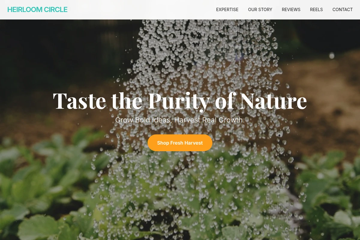 Harvest Organic Food